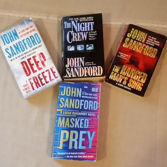 4 John Sandford paperbacks - Picture 1 of 6